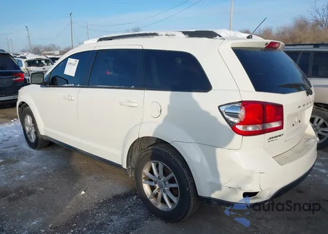 2013 Dodge Journey Sxt z USA, uszkodzony, nr VIN 3C4PDCBG7DT619315